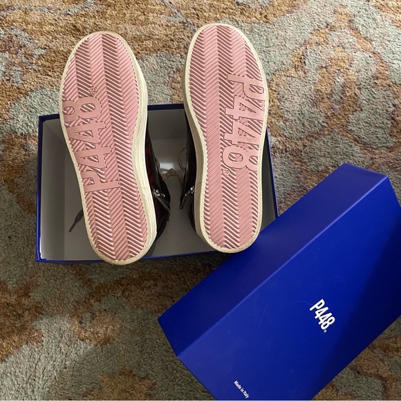 NEW P448 Skate High Top Sneaker sz 42, color: tortoise shell - Picture 9 of 12